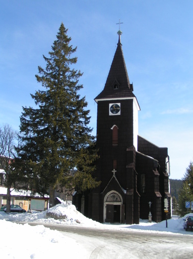 Kostel S. Štěpána- Kvilda